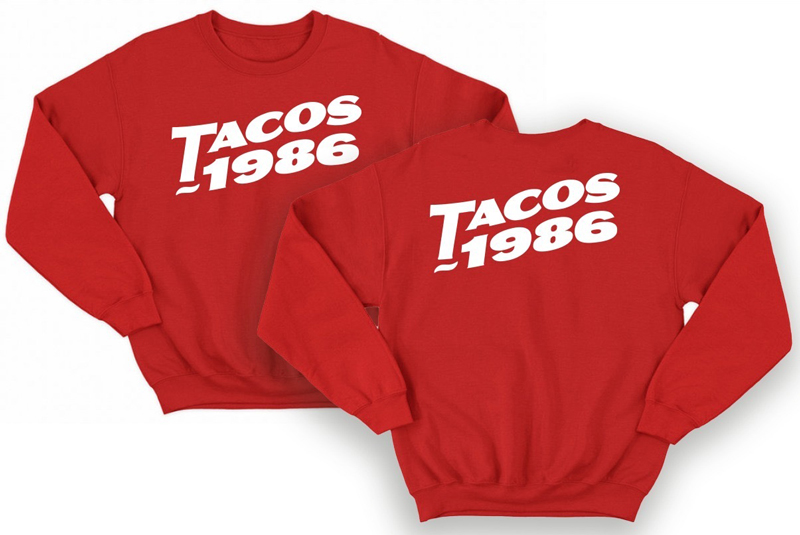 Restaurant-Merch_08_Tacos-1986-Los-Angeles_Signature-Red-Sweaters